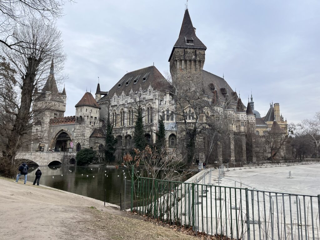 Transylvania Castle Budapest in City Park