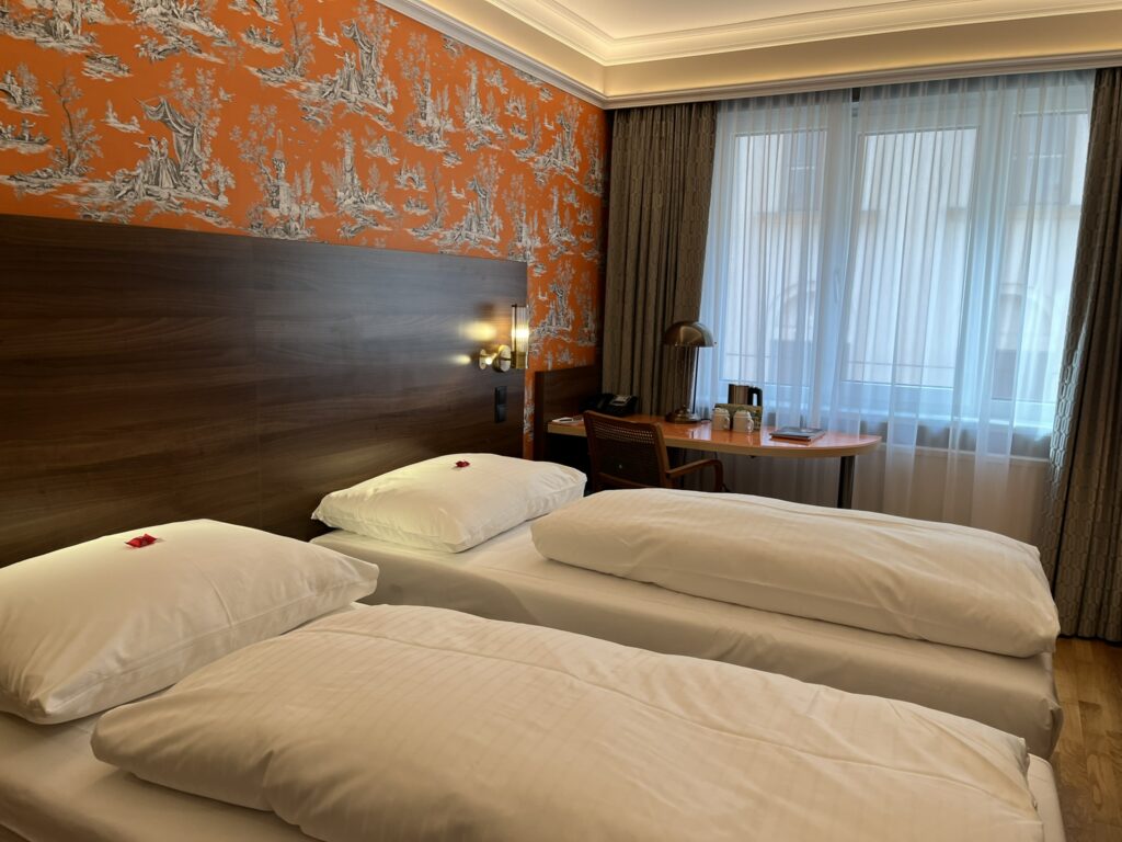 Hotel room at Artist Hotel