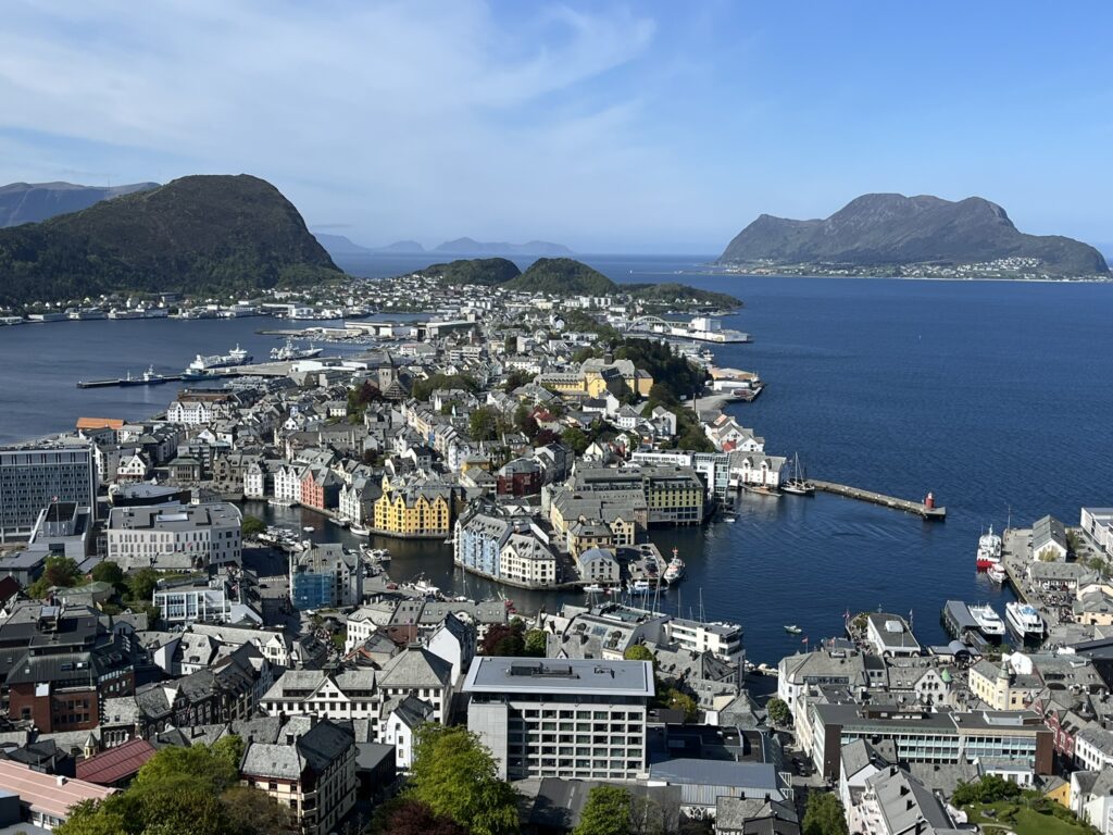 Overlook of Alesund