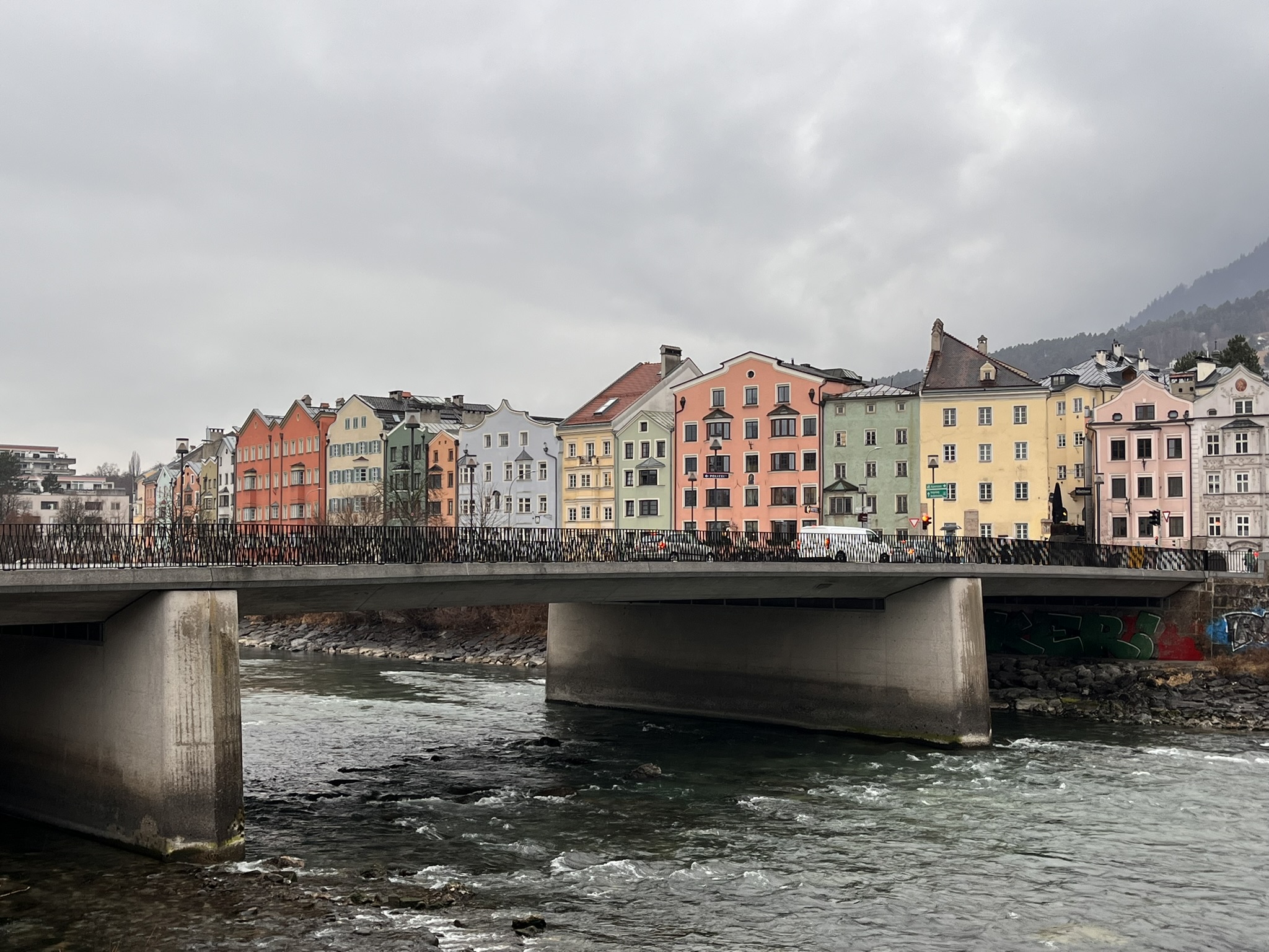 Colorful houses of Innsbruck