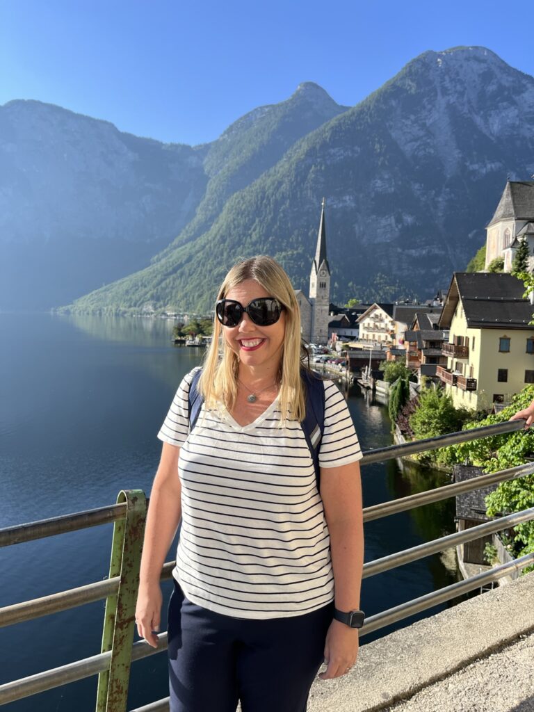Woman in Hallstatt