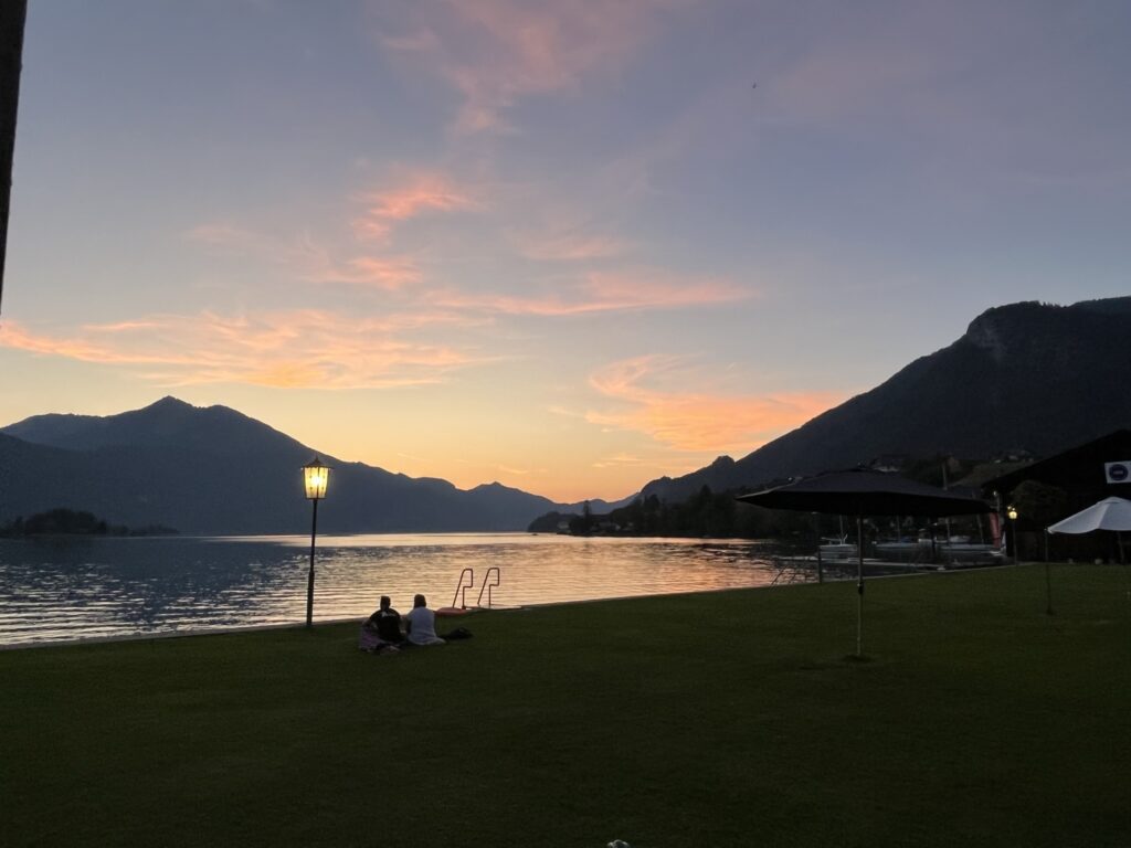 Sunset in Saint Wolfgang