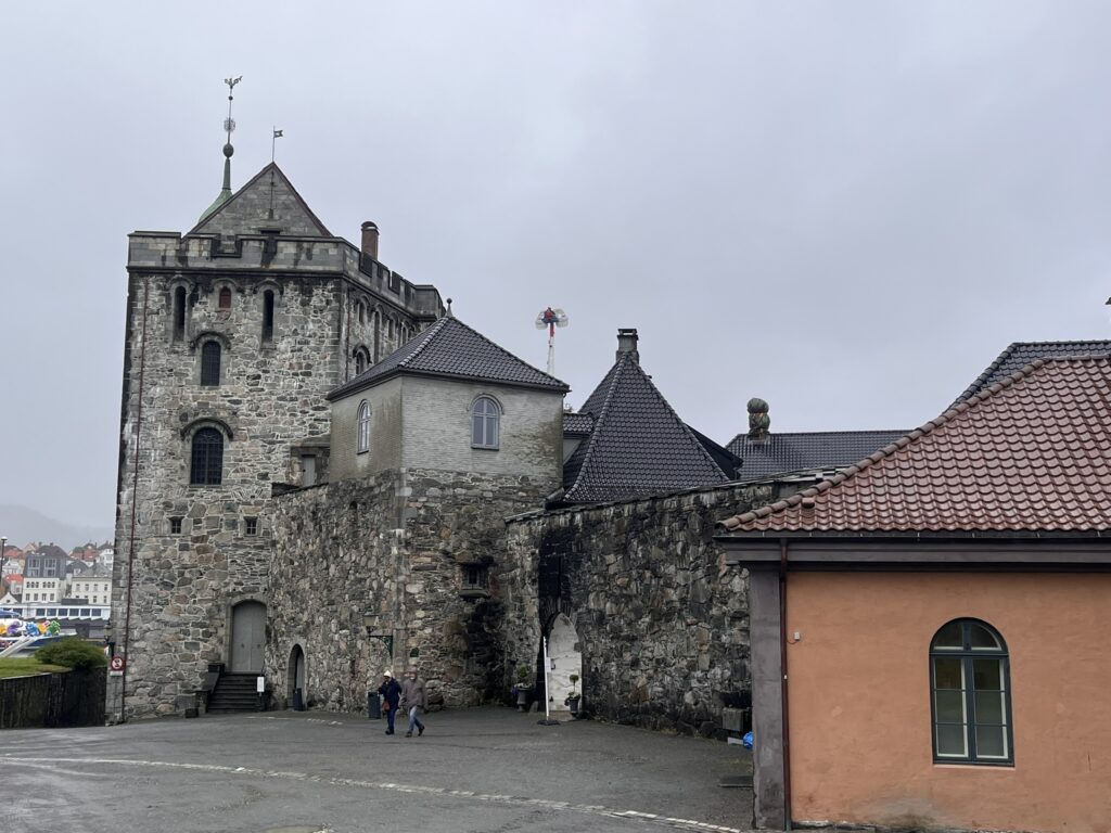 A castle in Bergen