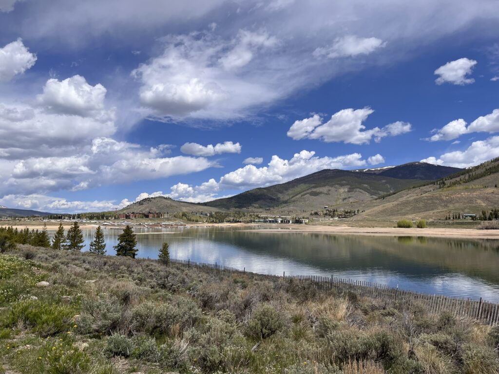 Dillon Lake on a walk