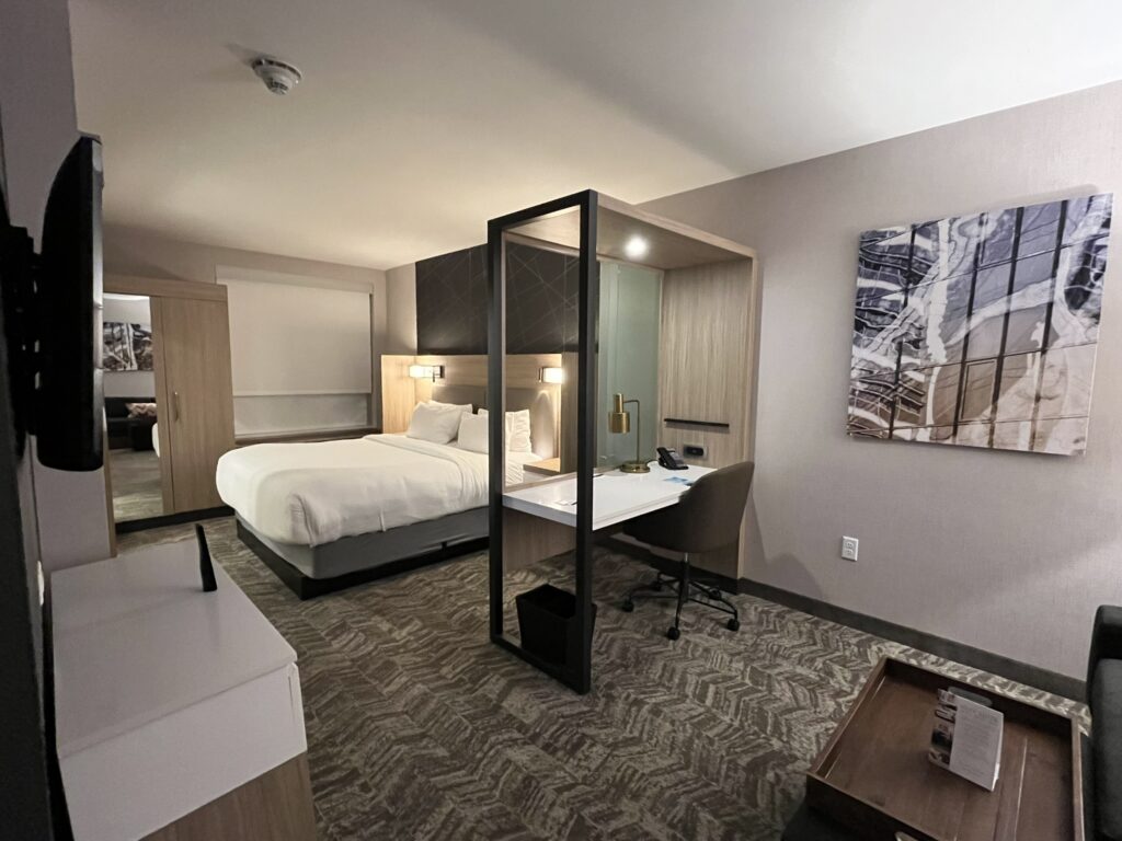 Springhill Suites hotel room Colorado Springs