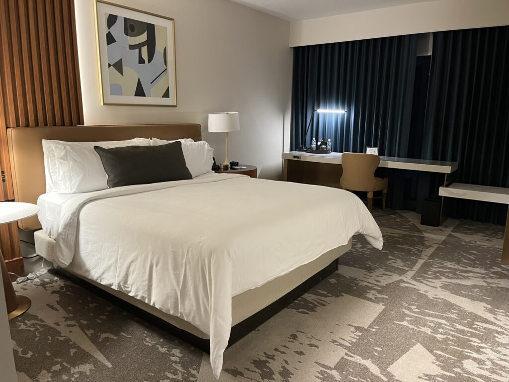 Omni Seaport hotel room