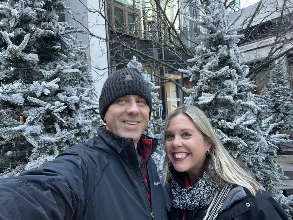 Two people in boston
