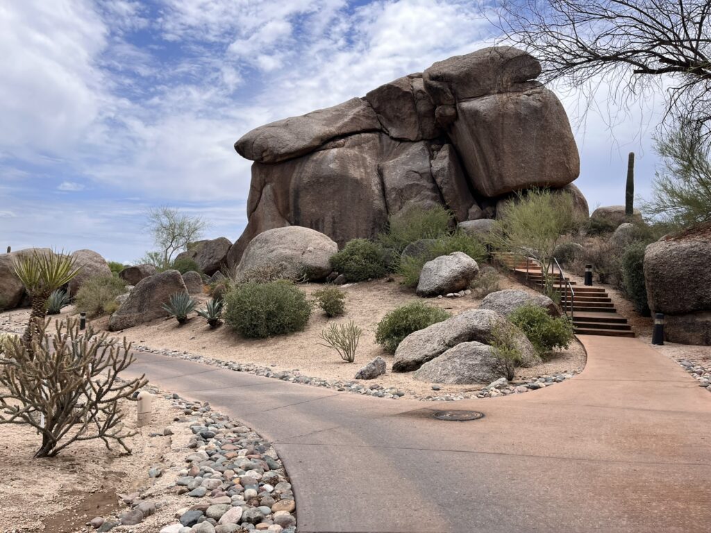 Boulders landscape Boulders Resort
