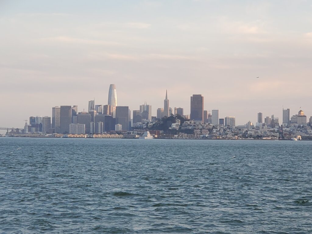 San Francisco view from water