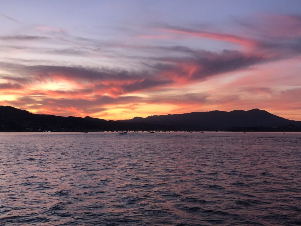 Sunset in San Francisco