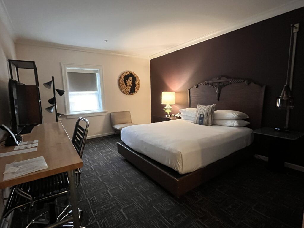 First room at Hotel vintage Portland