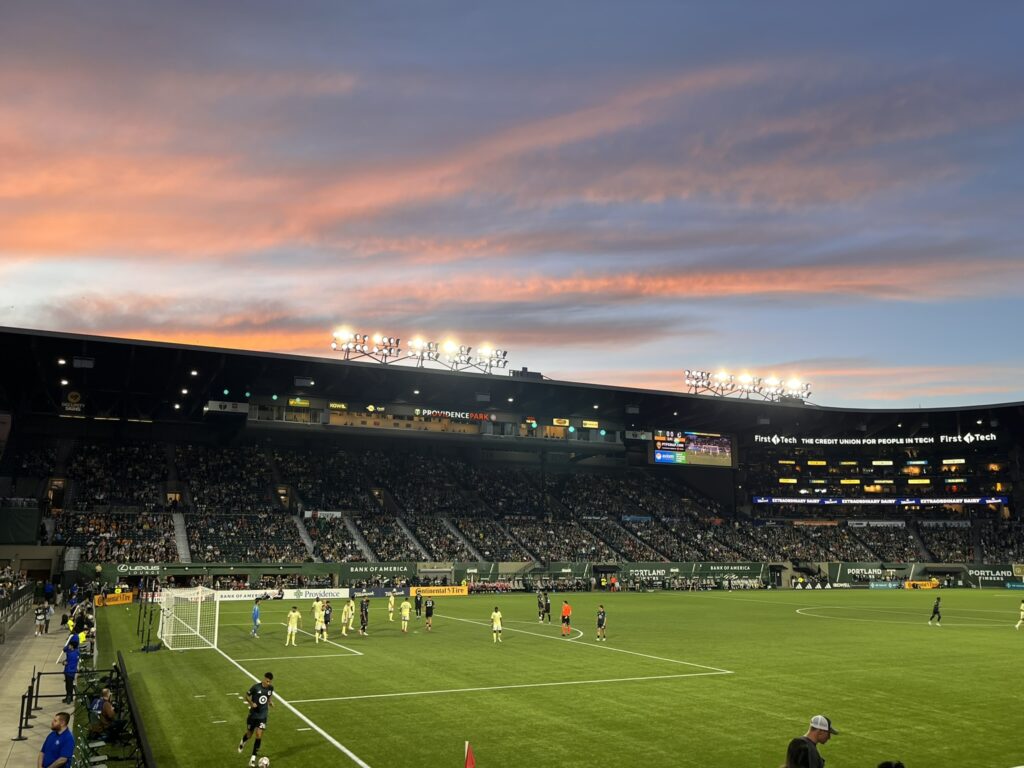 Portland Timbers Soccer Game