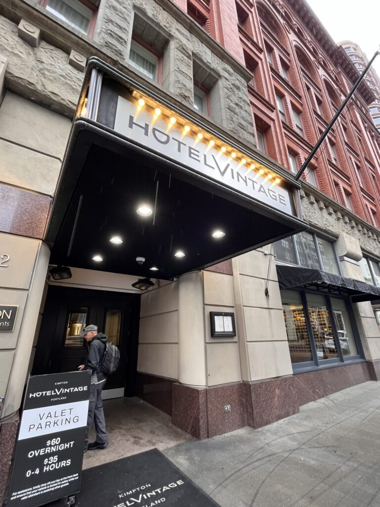 Hotel Vintage Portland Sign