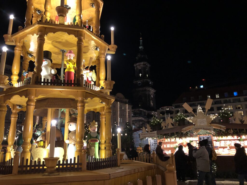 Dresden Christmas Market at Night