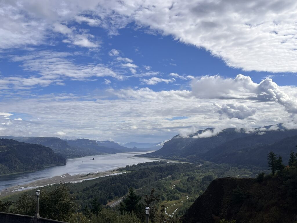 View from Vista House Oregon