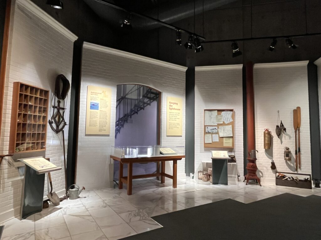 Lighthouse exhibits