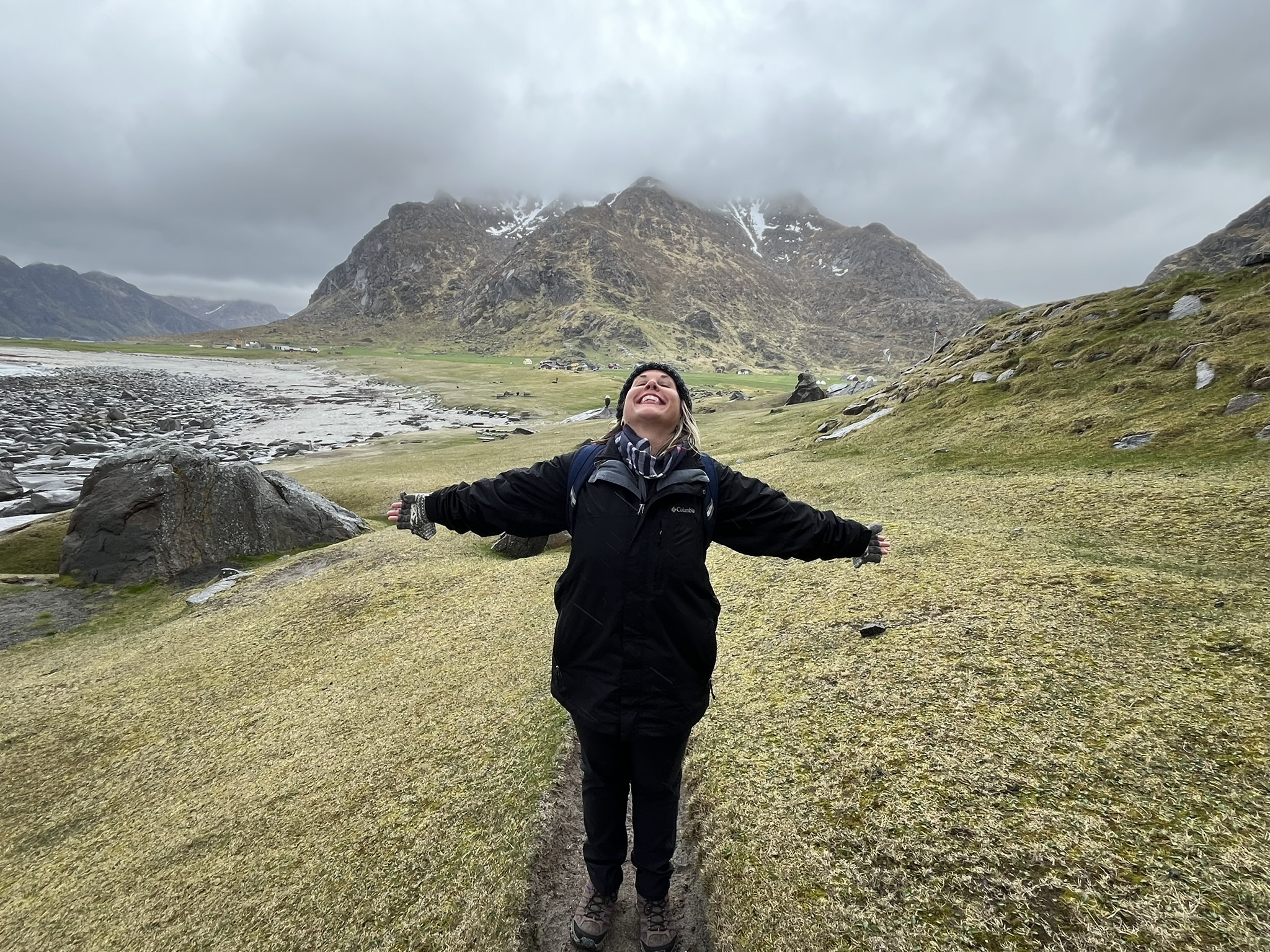 Standing in awe in the Lofoten Islands