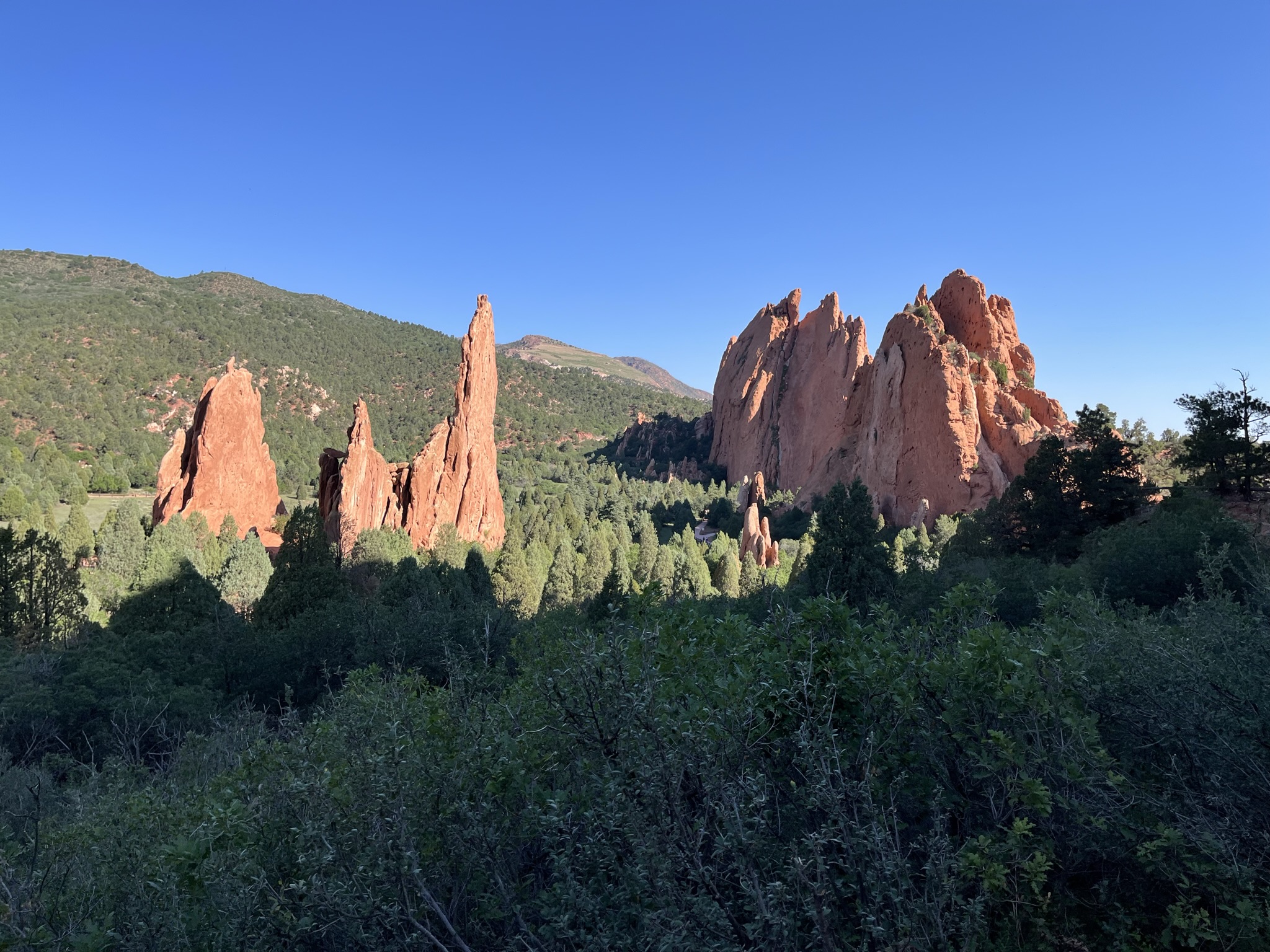 more big rock formations