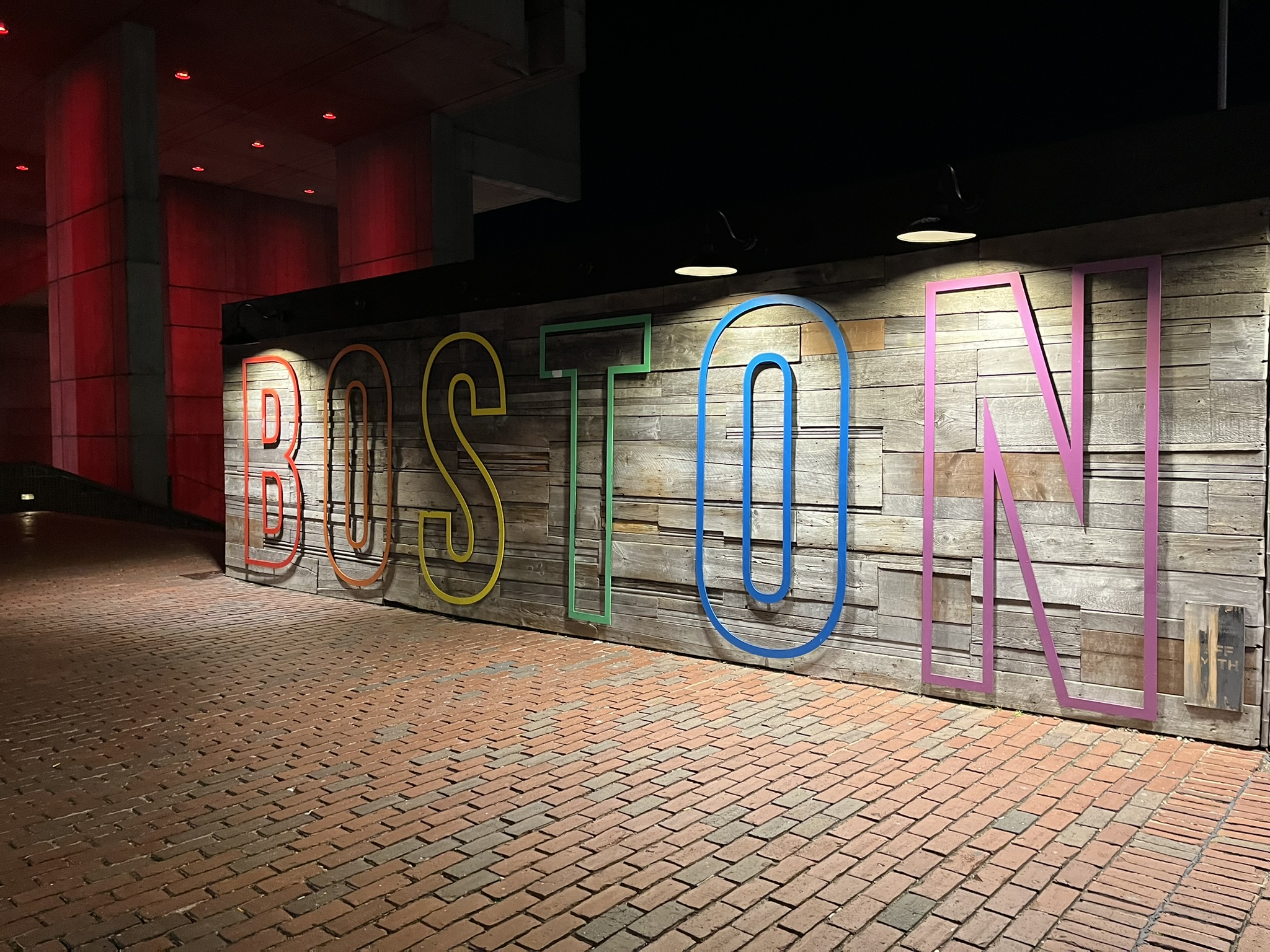 boston sign