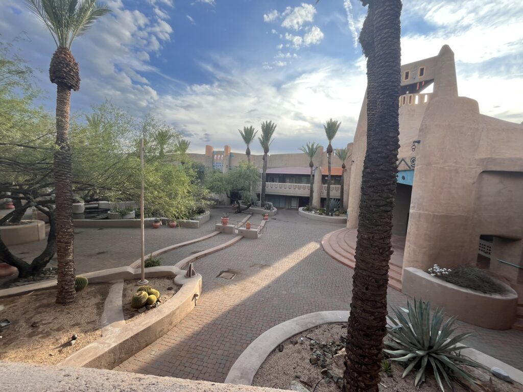 abandoned shopping center