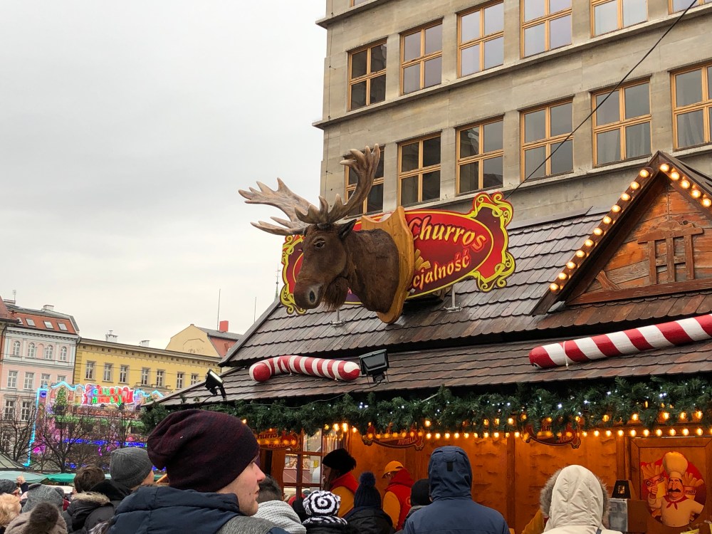 The moose head!